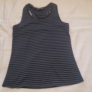 Oiselle Big Stripe Racerbank Tank